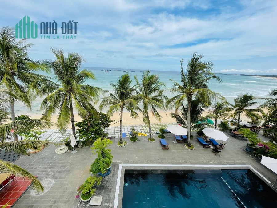 Khách Sạn View trực diện Biển, Tuy An,Cách TP 12km, 45 Phòng thu nhập 10ty/năm