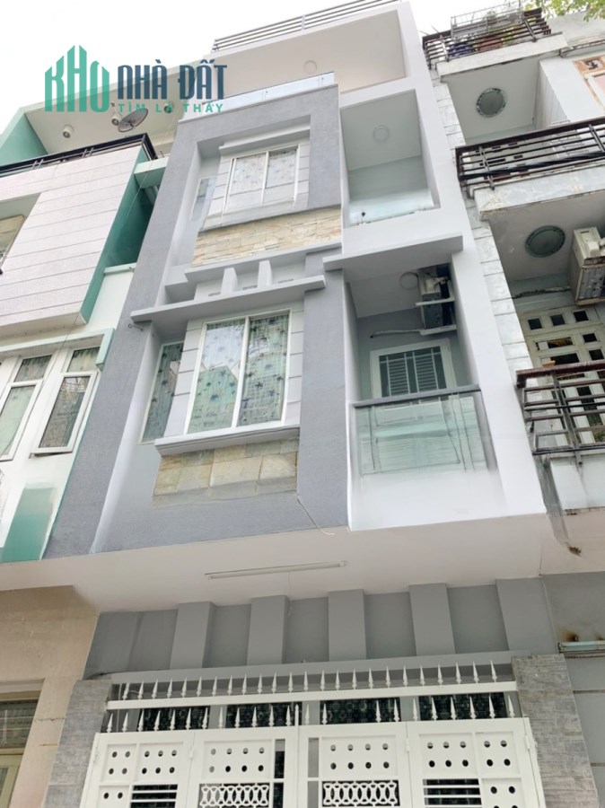Nhà 2 mặt hẻm, 4 tầng, nở hậu ôtô đỗ trước cửa đường Dương Bá Trạc P1Q8. Giá 10,5 tỷ TL