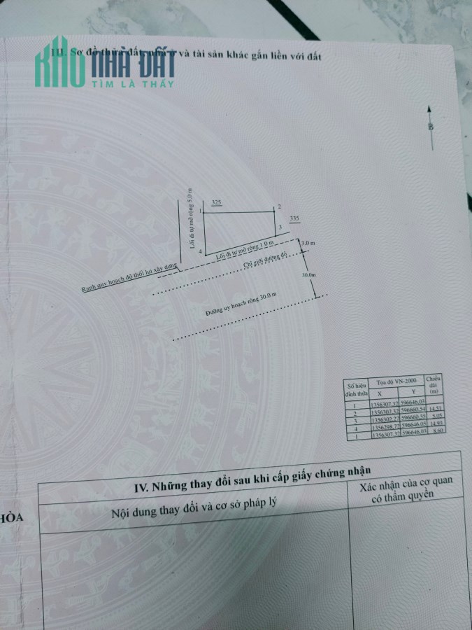 Bán nhà góc 2 mặt đường 2T ôtô ở Vĩnh Thạnh view đẹp
