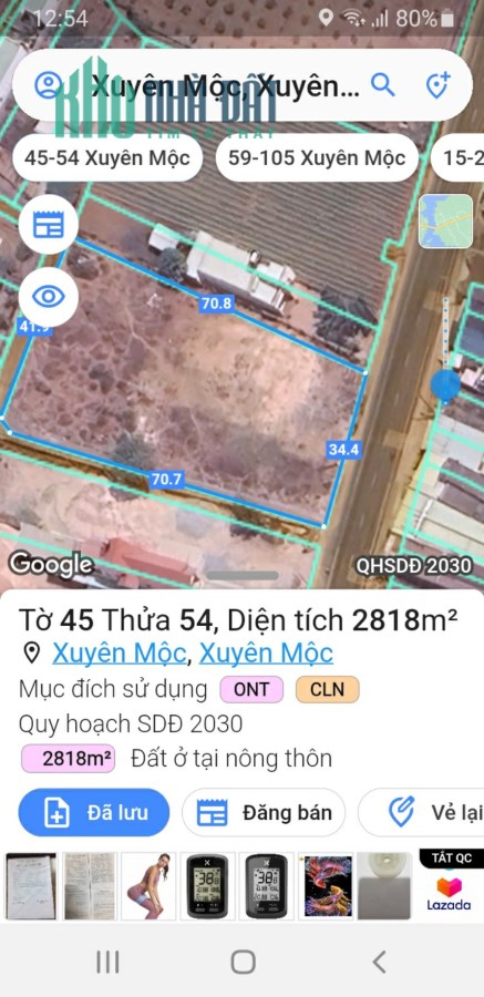 Chính Chủ Cần Bán Lô Đất 3 Mặt Tiền Chính QL 329 Vị Trí Đẹp Tại Tỉnh Bà Rịa Vũng Tàu