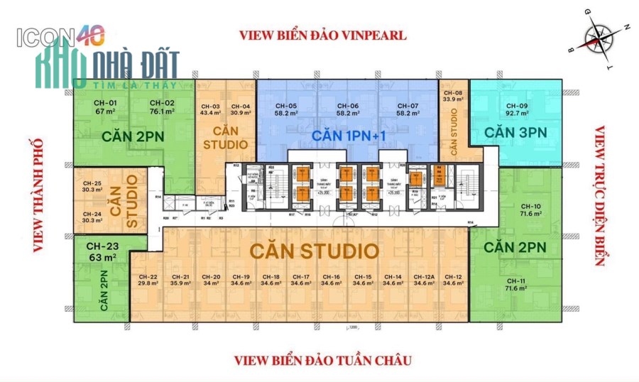 MỞ BÁN GIAI ĐOẠN 1 căn hộ view vịnh Hạ Long full nội thất 5 sao chỉ từ nhỉnh 1 TỶ/CĂN - SỔ ĐỎ LÂU