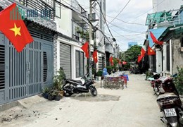 XE HƠI VÀO NHÀ - THẠNH LỘC QUẬN 12, 61M2, 2 TẦNG BTCT, KHU DÂN TRÍ - 5 PHÚT QUA GÒ VẤP - CHỈ HƠN 3