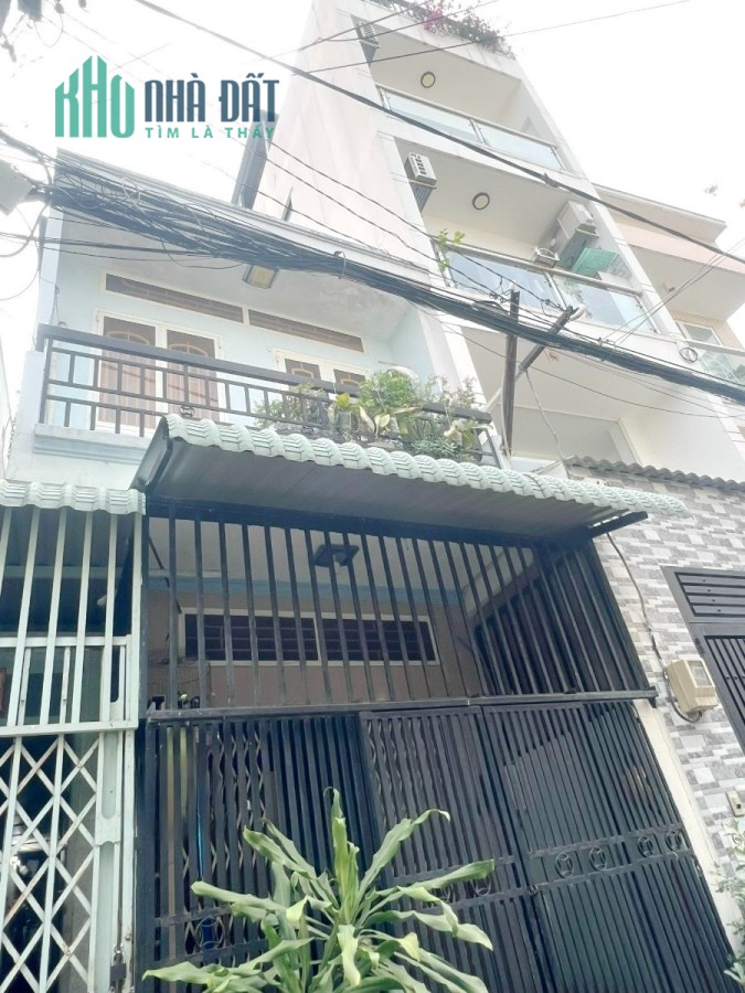 Nhà hẻm thẳng sát MT Bùi Minh Trực 4x11.3m P5Q8 4.5tỷ