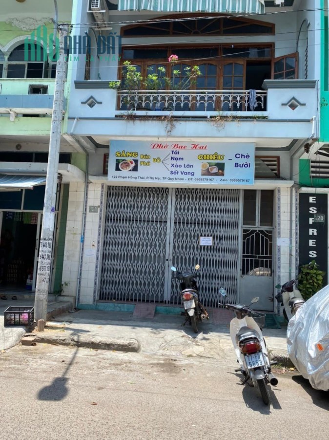Chính chủ cần cho thuê 2 tầng tại  122 Phạm Hồng Thái Phường Thị Nại TP. Quy Nhơn