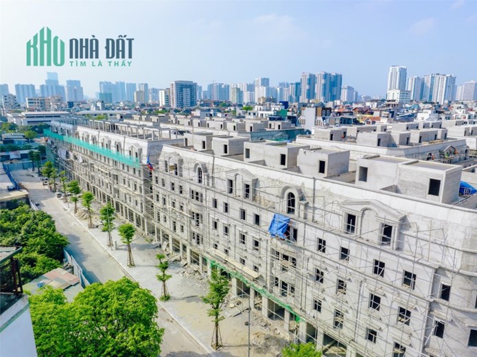 Liền kề tại ngõ 214 Nguyễn Xiển, 19 tỷ, 85m2, 6x14m, 5,5 tầng dự án Rue de Charme