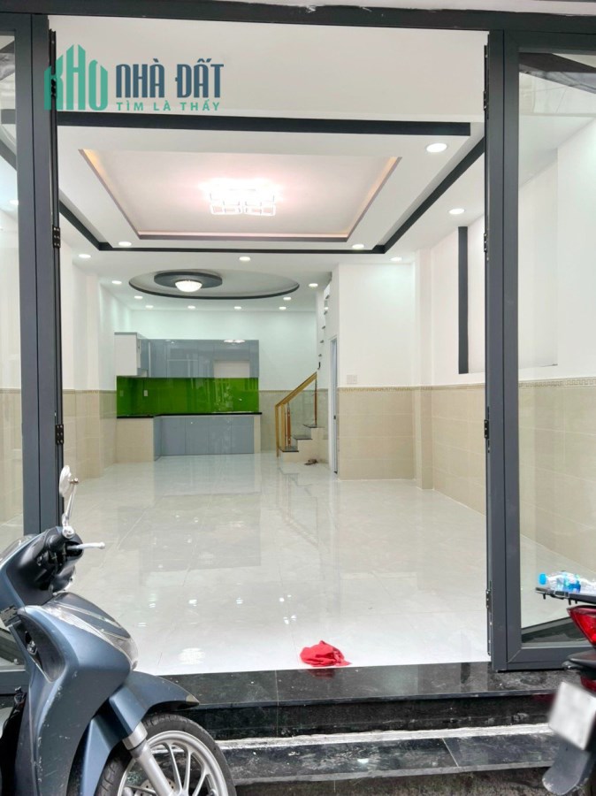 Nhà bán mới 2 Tầng hẻm thông đường 84 Cao Lỗ P4Q8 - 4 Tỷ 860