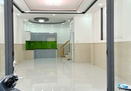 Nhà bán mới 2 Tầng hẻm thông đường 84 Cao Lỗ P4Q8 - 4 Tỷ 860