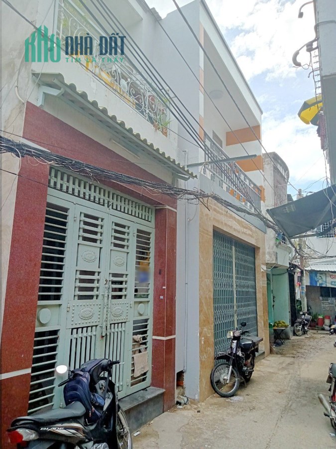 Nhà bán mới 2 Tầng hẻm thông đường 84 Cao Lỗ P4Q8 - 4 Tỷ 860