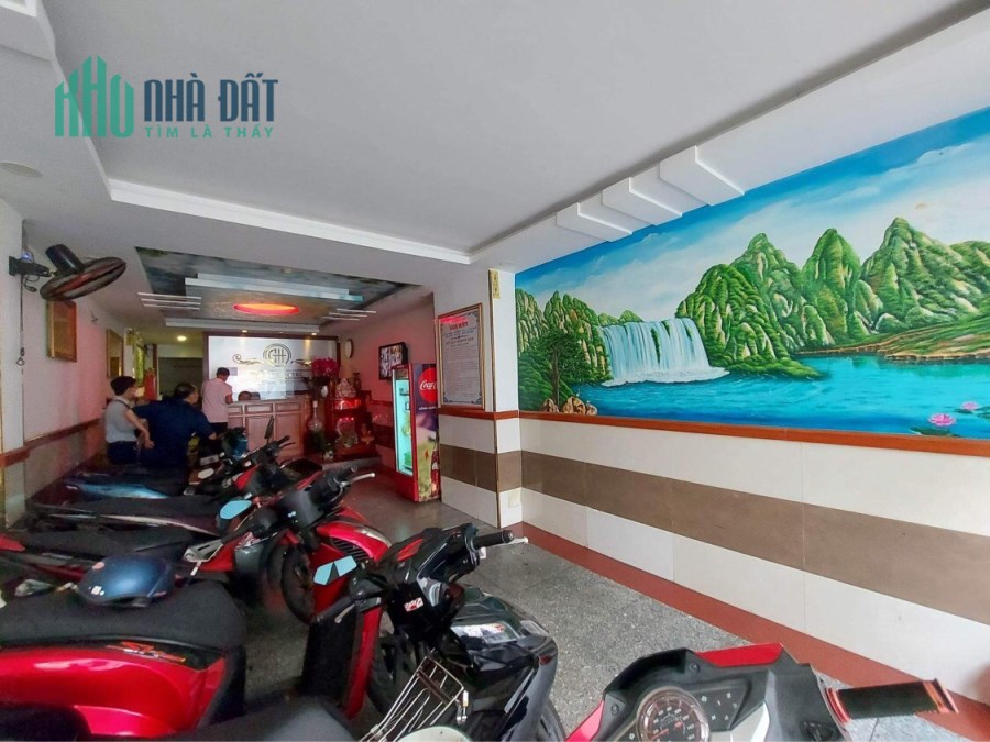 RẤT GẤP BÁN KHÁCH SẠN 6 TẦNG CÓ THANG MÁY ,TRƯỜNG CHINH NGÃ TƯ BẢY HIỀN-  DOANH THU GẦN 300TR/ THÁNG