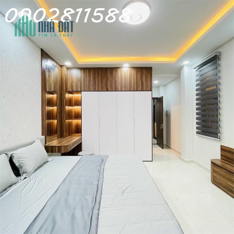 BÁN NHÀ MẶT TIỀN HOÀNG HOA THÁM P6 BÌNH THẠNH - 7 TẦNG có THANG MÁY
