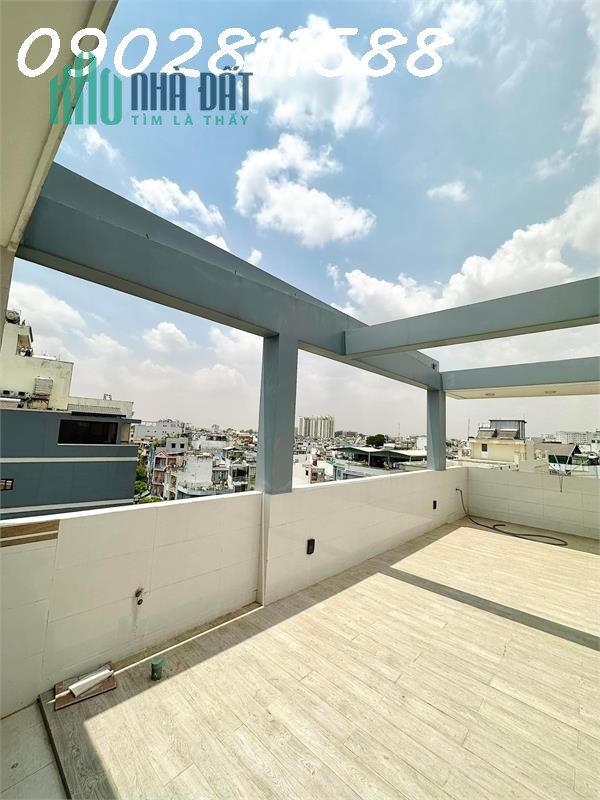 BÁN NHÀ MẶT TIỀN HOÀNG HOA THÁM P6 BÌNH THẠNH - 7 TẦNG có THANG MÁY