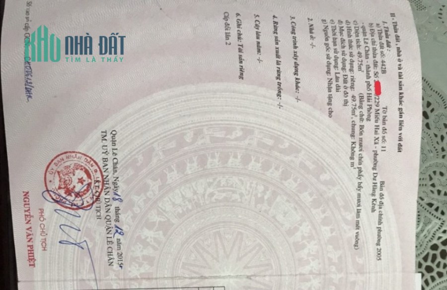Bán đất ngõ 229 Miếu Hai Xã, diện tích 50m cực đẹp GIÁ 1.7 tỉ
