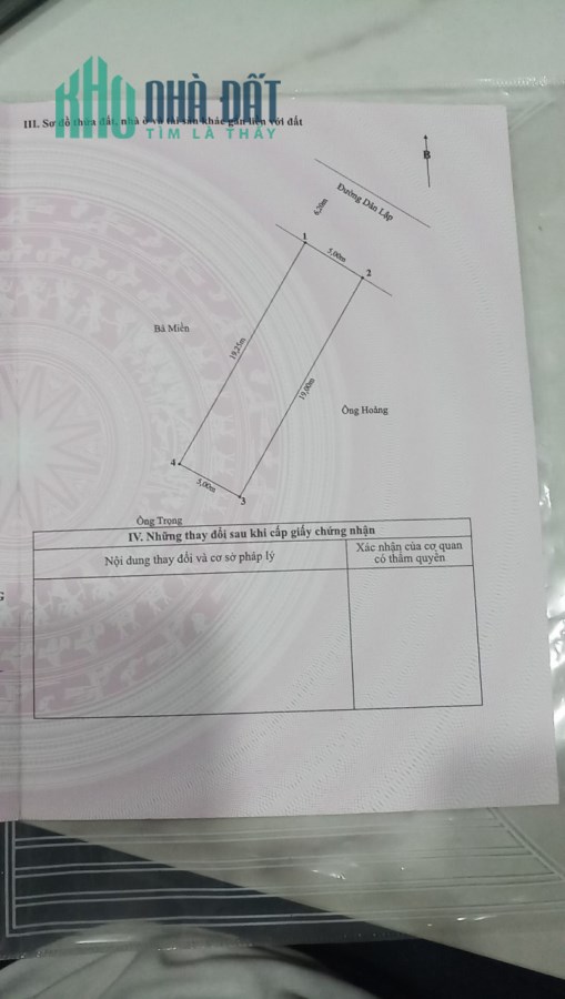 Bán nhà mặt đường Dân Lập - Lê Chân, 96m 4 tầng độc lập GIÁ 9.5 tỉ ngay Cổng Đại Học
