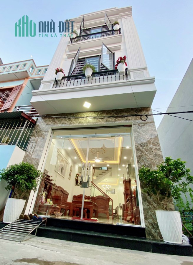 Bán nhà xây mới độc lập 3 tầng ngõ 369 Đằng Hải, diện tích 47m, GIÁ 2.89 tỉ ô.tô đỗ cửa