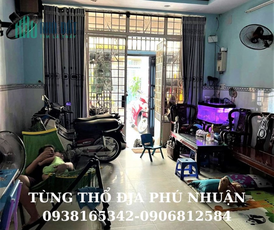 BÁN NHÀ HẺM XE HƠI PHÚ NHUẬN DƯỚI 10 TỶ-KHU VỰC PHAN XÍCH LONG-70M2 NGANG 5M.