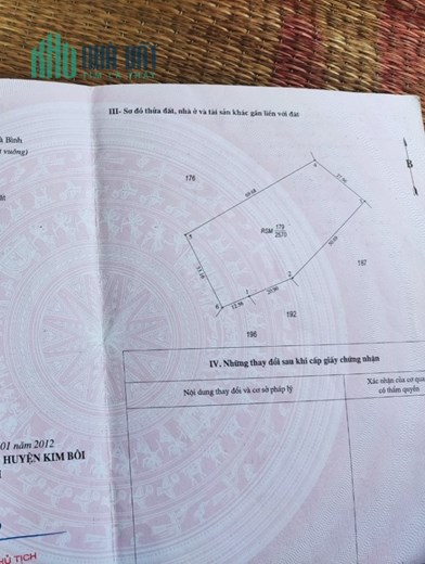 Bán đất 3000m2 Đú Sáng, Kim Bôi, Hoà Bình giá hơn 100tr
