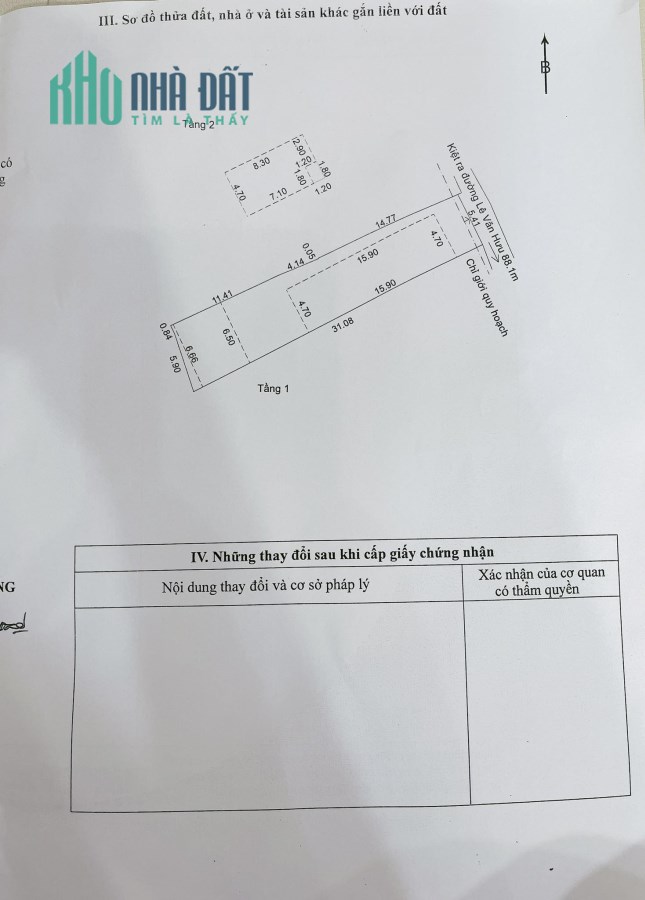 Nhà 2 tầng gần chợ Bắc Mỹ An GIÁ CHỈ 27 triệu/m2 Quận Ngũ Hành Sơn Đà Nẵng