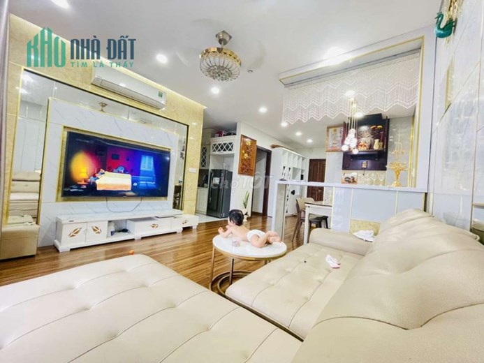 Chung cư Làng Quốc Tế Thăng Long, Dịch Vọng, Cầu Giấy 76m, 2 ngủ, đủ đồ. Giá:14tr