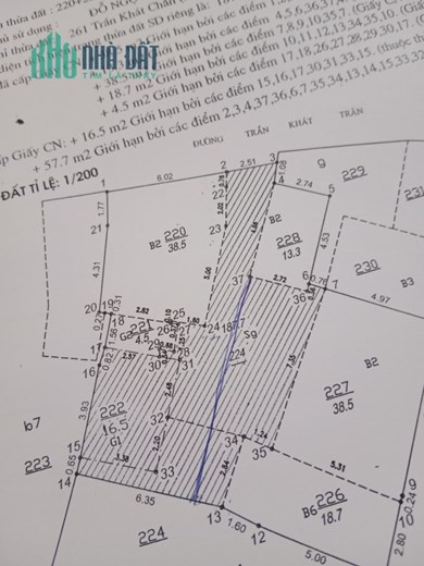 CHÍNH CHỦ CẦN BÁN NHÀ MẶT ĐƯỜNG TRẦN KHÁT CHÂN - HAI BÀ TRƯNG - HÀ NỘI