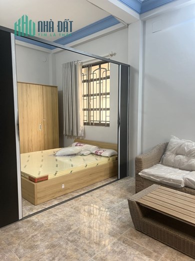 Cho thuê phòng mới 40m2 full nội thất mặt tiền Võ Liêm Sơn P4Q8