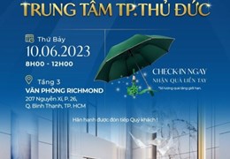 Bán căn hộ trung tâm Thủ Đức,ký HĐ 80 triệu, góp 6triệu/tháng,tham dự sự kiện ưu đãi cao. Liên hệ