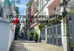 BÁN NHÀ HẺM XE HƠI PHÚ NHUẬN DƯỚI 10 TỶ-TRẦN HUY LIỆU-4.3MX14M NƠ HẬU 4.8M.