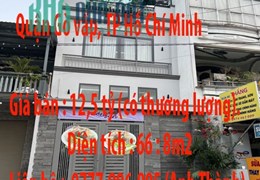 Chính Chủ Cần Bán Nhà Quận Gò Vấp, TP Hồ Chí Minh.