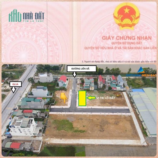 BÁN LÔ ĐẤT NỀN THỊ TRẤN TÂN PHONG QUẢNG XƯƠNG THANH HÓA