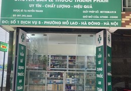 CẦN SANG NHƯỢNG NHÀ THUỐC ( DO CHUYỂN ĐỔI CHỖ Ở CẦN NHƯỢNG )