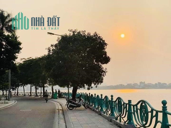 BÁN NHÀ MẶT PHỐ ĐẸP NHẤT QUẬN TÂY HỒ - KO CÓ CĂN THỨ 2 - MẶT HỒ - LÔ GÓC - 50M2 x 6T - THANG MÁY -