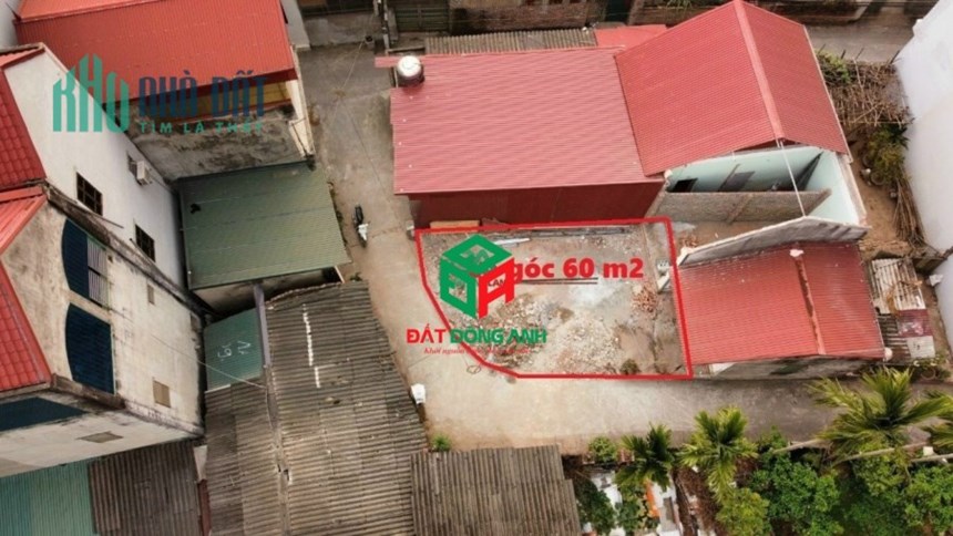 Bán lô góc 60m2 Đông Nhân Hải Bối Ô tô vào đất