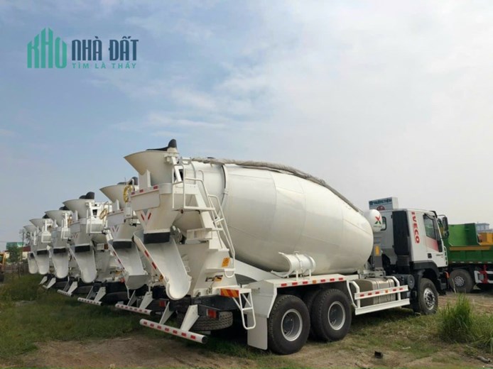 Bán Xe trộn IVECO -  HONGYAN 10 khối, 12 khối cấu hình cao. Quốc Lộ 1A, Phước Lộc, Tuy Phước, Bình