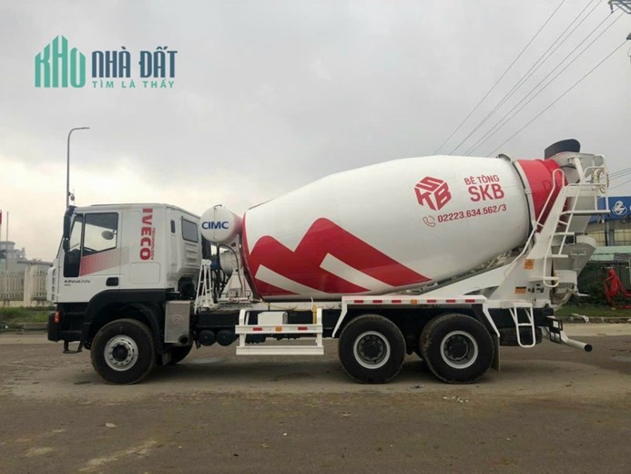 Bán Xe trộn IVECO -  HONGYAN 10 khối, 12 khối cấu hình cao. Quốc Lộ 1A, Phước Lộc, Tuy Phước, Bình