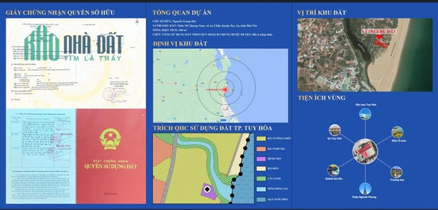 Mở Bán Lô Đất Vị Trí Đẹp SÁT BIỂN LONG THỦY TUY HÒA - ĐẸP NHẤT TỈNH PHÚ YÊN