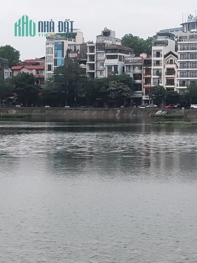Bán tòa nhà khách sạn mặt hồ Phạm Huy Thông dt 110 m2 x 8 t mt 7 m giá 56 tỷ