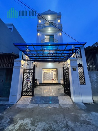 BN Bán nhà xây mới 86 M 4 Tầng sân cổng riêng oto tận nhà Lũng Hoa Đằng Hải