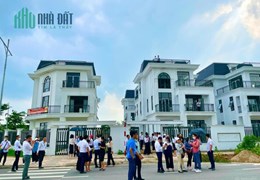 Cần bán lô Hoa Hậu Nhà vườn mặt ĐB 127m2 mặt tiền 6m tại Hud Mê Linh giá 6 tỷ