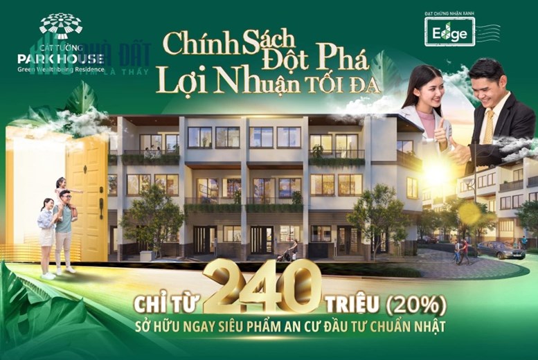 Cát Tường Park House - Đất nền cao cấp nhất Bình Phước, Chỉ 20 suất ưu đãi giá 1 tỷ/ lô - Đã có sổ