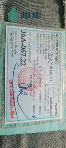 Cần bán Xe Mazda 323 sedan 2004 Tích Lương Thái Nguyên