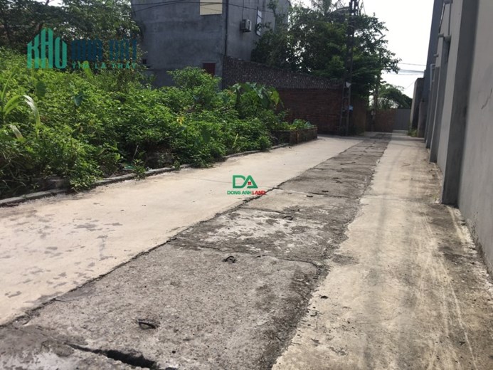 Bán Đất xã Vân Nội Đông Anh 56.3m thôn Đông Tây đường thông ô tô giá 3x
