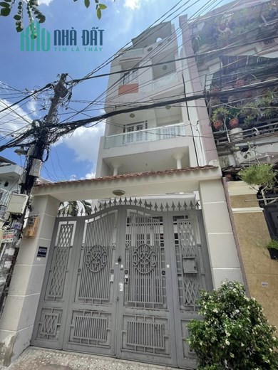 Bán nhà HXH Đường Nơ Trang Long, P13, Bình Thạnh kết cấu 5 Tầng 84 m2 (4x21) xách vali vào ở ngay