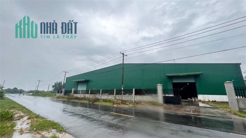 cho thuê nhà xưởng ngoài kcn, xa dân cư. sản xuất ngày đêm. trạm điện công suất lớn ,