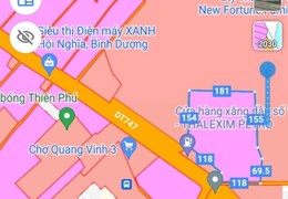 Hơn 4 mẫu đất ngã 4 Hội Nghĩa tiếp giáp DT 747, DT749