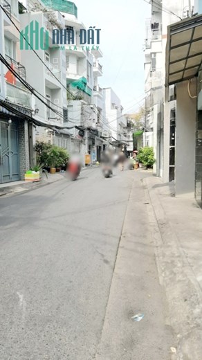 Nhà 2 tầng nở hậu hẻm ô tô đường Âu Dương Lân P3Q8. Giá 5 tỷ TL