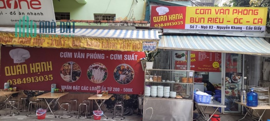 CẦN SANG NHƯỢNG CỬA HÀNG BÚN VÀ CƠM VĂN PHÒNG