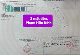 Cần bán lô đất 2 mặt tiền đường Phạm Hữu Kính cạnh sông Hàn Đà Nẵng giá tốt