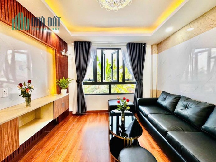 Nhà đẹp 5 tầng 40m2 toàn bộ nội thất hẻm xe hơi siêu rẻ nhất gò vấp