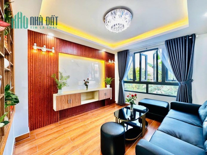 Nhà đẹp 5 tầng 40m2 toàn bộ nội thất hẻm xe hơi siêu rẻ nhất gò vấp