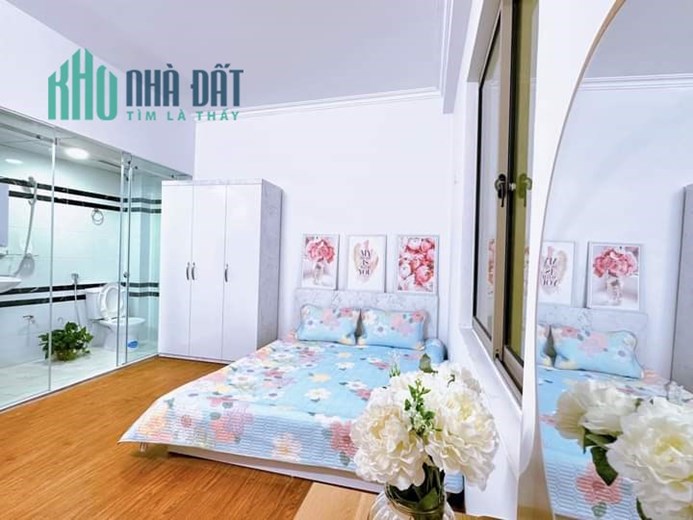 Bán Căn CCMN Mỹ Đình 56m2 x 5 tầng 9 phòng khép kín full nội thất , Gần Chợ , trung tâm , giá hơn 6