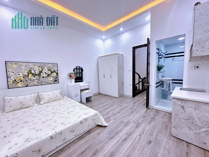 BÁN TÒA CHUNG CƯ MINI PHÁO ĐÀI LÁNG, 46M2 5T, GIÁ 5.89 TỶ, DÒNG TIỀN 540TR/NĂM